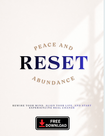 Peace and Abundance Reset Guide