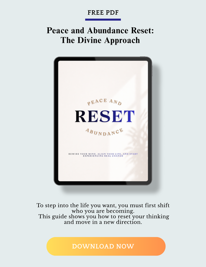 Peace and Abundance Reset Guide